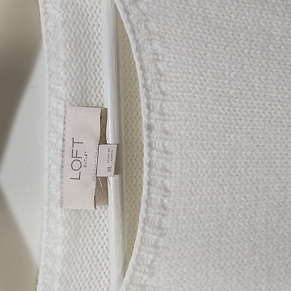 Loft White Knit Sweater 'SEA' - Picture 2 of 6